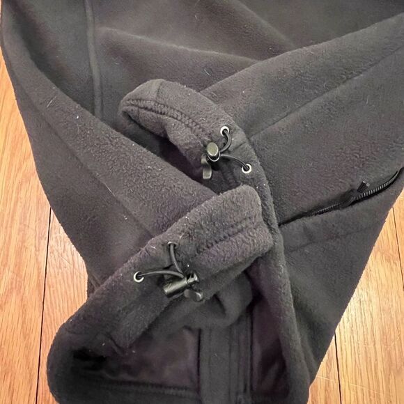 The North Face Women’s Fleece Jacket Size Small Charcoal Gray Full Zip Outdoor - Picture 10 of 11